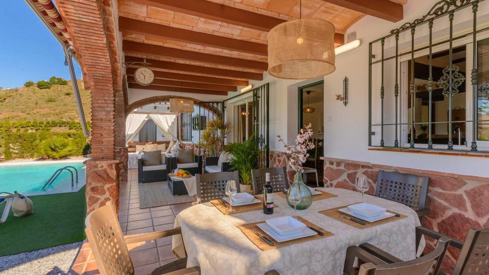 Villa Las Palmeras De Torrox By Ruralidays מראה חיצוני תמונה