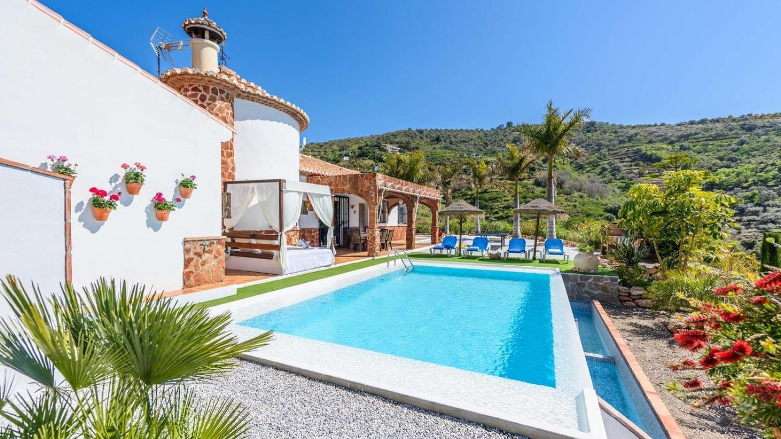 Villa Las Palmeras De Torrox By Ruralidays מראה חיצוני תמונה