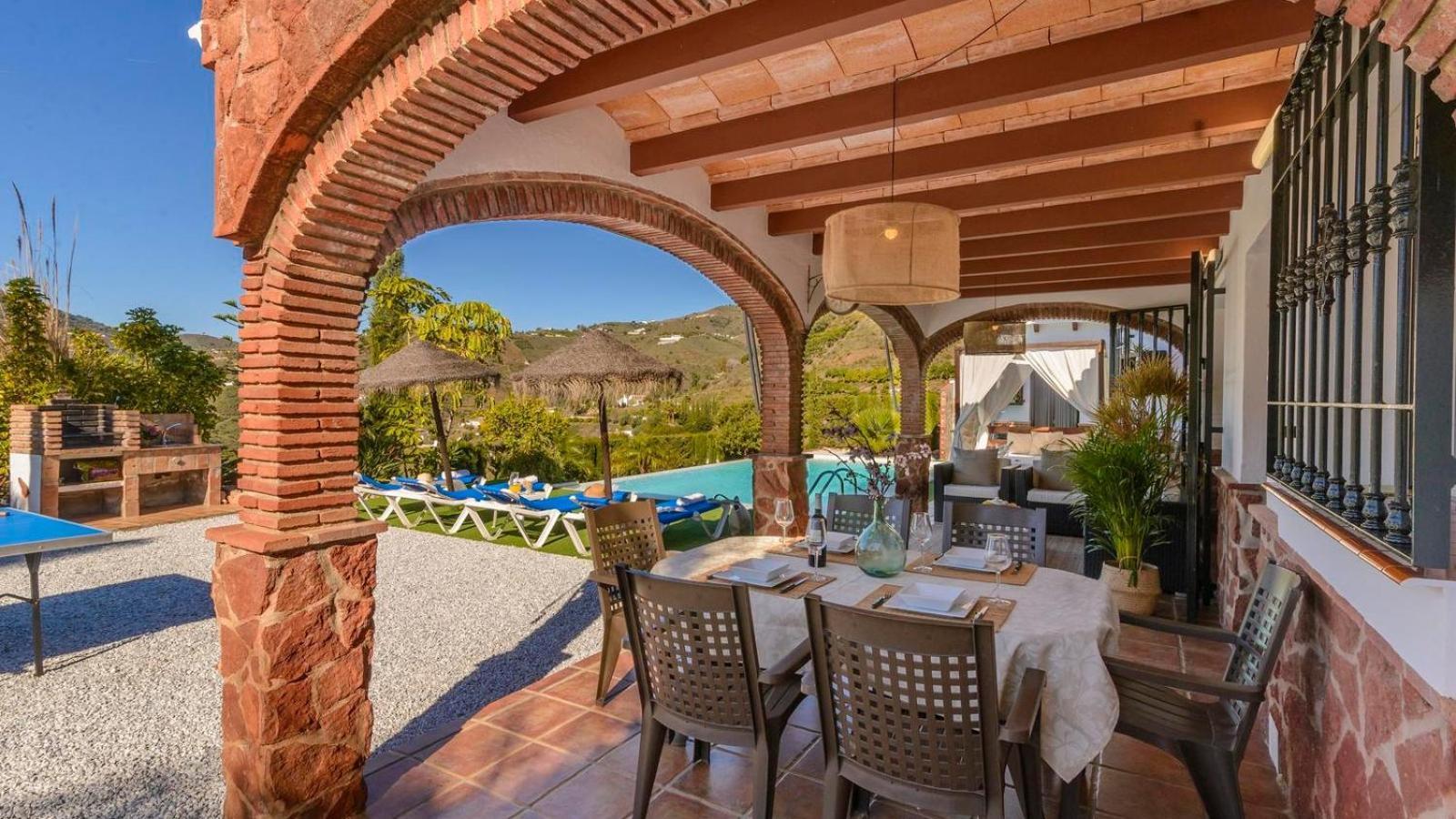 Villa Las Palmeras De Torrox By Ruralidays מראה חיצוני תמונה